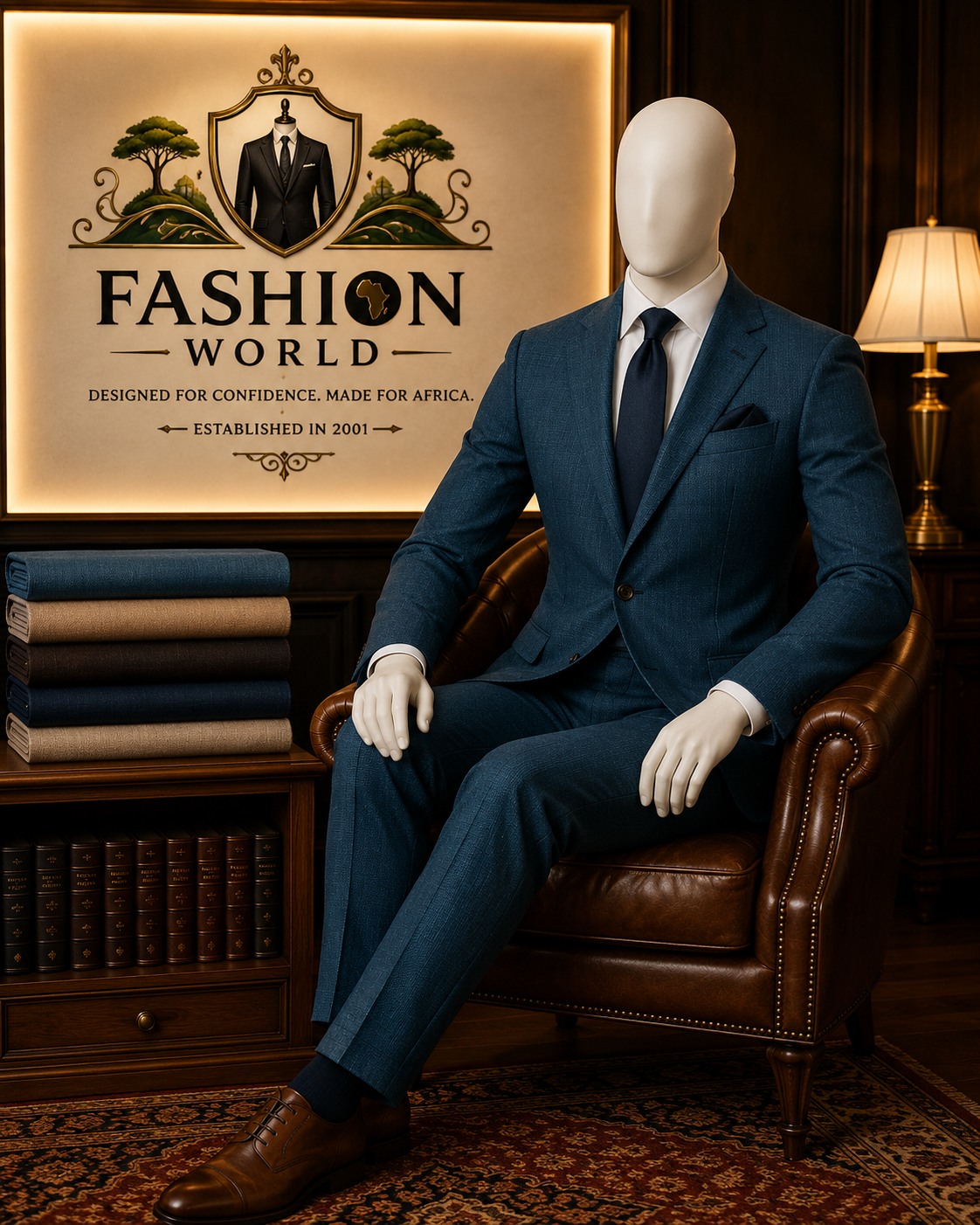 Grey Herringbone Suit